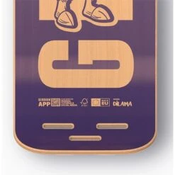 GIBBON Giboard Deck Slacklineboard - Dilama - Dark Purple -Winkel Voor Buitensportartikelen deck dilamaslackline gibbonslacklines 988407 dilama dark purple 4 1048353