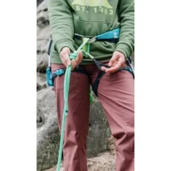 Edelrid Eagle Lite Eco Dry 9,5mm Touw - 60m - Bright Green -Winkel Voor Buitensportartikelen edelrid eagle lite eco dry 2 1468476