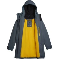 Elkline SCHNIEKE Women's Waterproof Coat - Blueshadow -Winkel Voor Buitensportartikelen elkline schnieke waterproof winter coat in wool optics women blueshadow 5 1080712