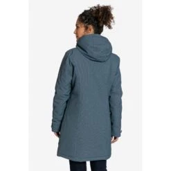 Elkline SCHNIEKE Women's Waterproof Coat - Blueshadow -Winkel Voor Buitensportartikelen elkline schnieke waterproof winter coat in wool optics women blueshadow 7 1080713