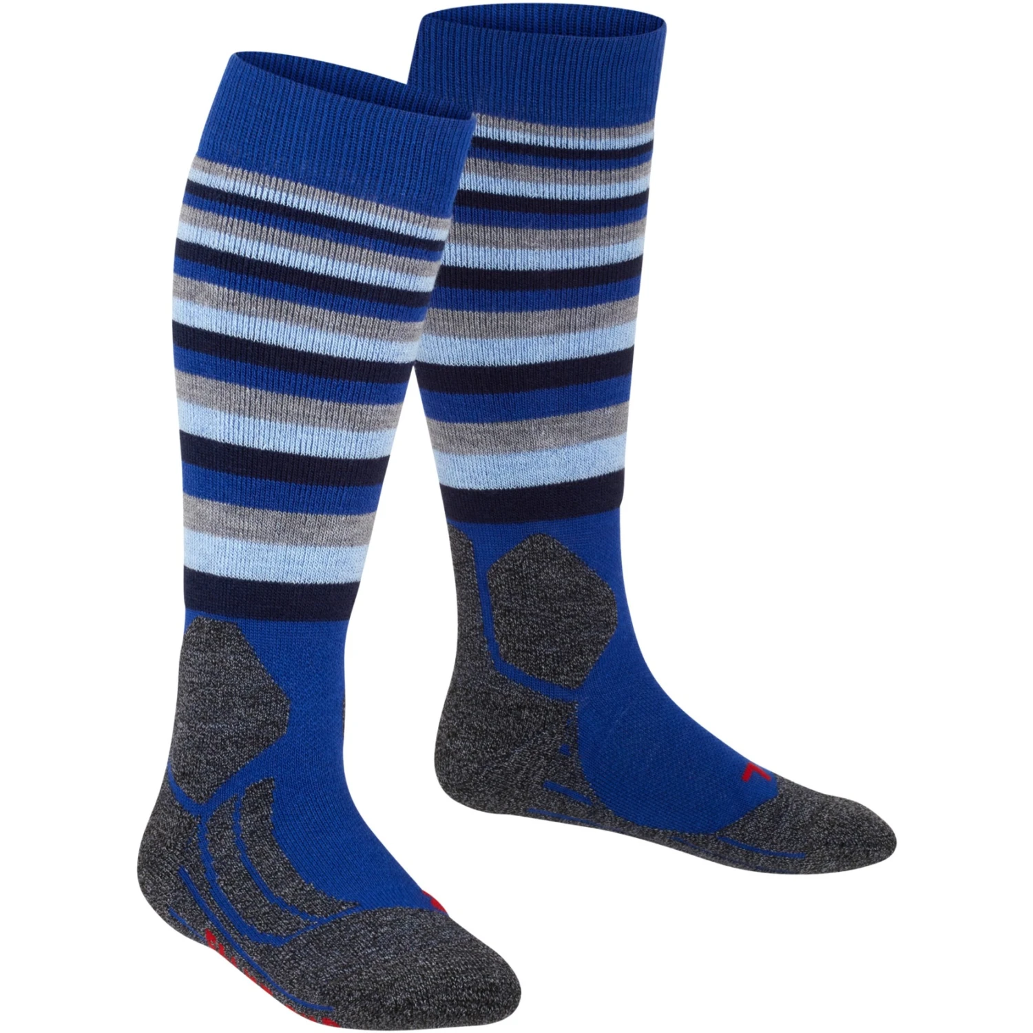 Falke SK2 Intermediate Stripes Ski Kniekousen Kinderen - Yve 6714 4 Falke SK2 Intermediate Stripes Ski Kniekousen Kinderen - Yve 6714 - Afbeelding 2