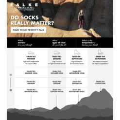 Falke TK2 Explore Crest Trekkingsokken Dames - Dark Night 6177 -Winkel Voor Buitensportartikelen falke tk1 cool trekking socks black mix 3010 22 1462910