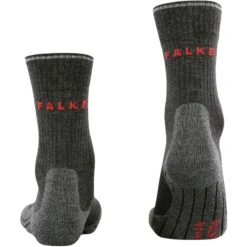 Falke TK2 Wool Silk Trekkingsokken Dames - Anthracite Melange 3080 -Winkel Voor Buitensportartikelen falke tk2 wool silk trekking socks women anthracite melange 3080 21 1463712
