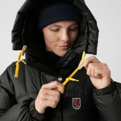 FJÄLLRÄVEN Fjällräven Expedition Long Donsparka Dames - Black -Winkel Voor Buitensportartikelen fjaellraeven expedition long down parka women black 12 1027939