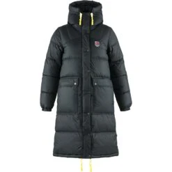 FJÄLLRÄVEN Fjällräven Expedition Long Donsparka Dames - Black