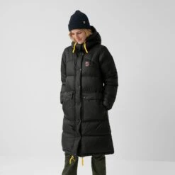 FJÄLLRÄVEN Fjällräven Expedition Long Donsparka Dames - Black -Winkel Voor Buitensportartikelen fjaellraeven expedition long down parka women black 7 1027944