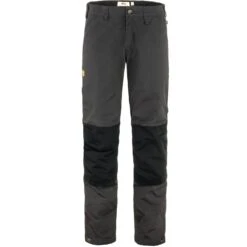 FJÄLLRÄVEN Fjällräven Greenland Trail Broek - Regular - Dark Grey-black
