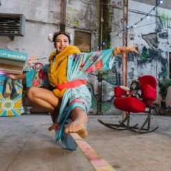 GIBBON Banana Lama Treewear Set XL Slackline - Blauw/geel -Winkel Voor Buitensportartikelen gibbon bananalama xl treewear set blue yellow 20224 09 1512094