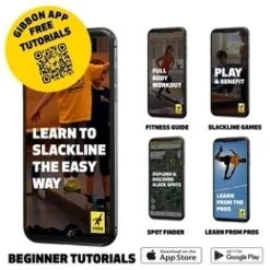 GIBBON Classic Line + Tree Protection - 15m Slackline Set -Winkel Voor Buitensportartikelen gibbon classicline treewear set 18816 02 1512119