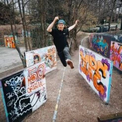 GIBBON Jibline Treewear - 15m Slackline Set -Winkel Voor Buitensportartikelen gibbon jibline treewear set 18852 02 1512262