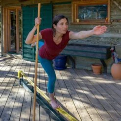 GIBBON Slackrack Classic 4.5m - Geel/zwart -Winkel Voor Buitensportartikelen gibbon slackrack classic yellow black 16117 04 1512327