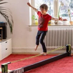 GIBBON Slackrack Classic 4.5m - Geel/zwart -Winkel Voor Buitensportartikelen gibbon slackrack classic yellow black 16117 06 1512329