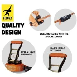 GIBBON Travelline Treewear - 15m Slackline Set -Winkel Voor Buitensportartikelen gibbon travelline treewear set 18856 02 1512362