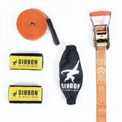 GIBBON Travelline Treewear - 15m Slackline Set -Winkel Voor Buitensportartikelen gibbon travelline treewear set 18856 07 1512367