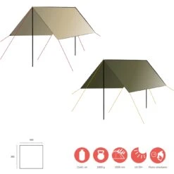 GRAND CANYON Zuni 3 Tarp - Capulet Olive -Winkel Voor Buitensportartikelen grand canyon zuni 3 2 1449910