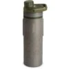 Grayl UltraPress Purifier Titanium Fles Met Waterfilter - 500ml - Olive Drab -Winkel Voor Buitensportartikelen grayl ultrapress purifier titanium bottle with water filter 500ml olive drab 3 1494963