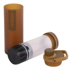 Grayl UltraPress Purifier Drinkfles Met Waterfilter - 500ml - Coyote Brown -Winkel Voor Buitensportartikelen grayl ultrapress purifier trinkflasche mit wasserfilter coyote 1293978