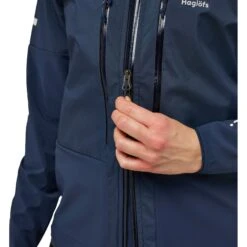 Haglöfs L.I.M Hybrid Touring Hood Dames Jack - Tarn Blue 3N5 -Winkel Voor Buitensportartikelen hagloefs lim hybrid touring hood jacket women tarn blue 3n5 6 1521634