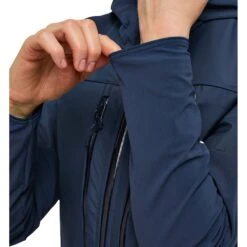 Haglöfs L.I.M Hybrid Touring Hood Dames Jack - Tarn Blue 3N5 -Winkel Voor Buitensportartikelen hagloefs lim hybrid touring hood jacket women tarn blue 3n5 8 1521632