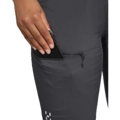 Haglöfs Lite Standard Wandelbroek Dames - Short - Magnetite 2AT -Winkel Voor Buitensportartikelen hagloefs lite standard hiking pants women magnetite 2at 4 1327164