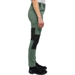 Haglöfs Mid Slim Broek Dames - Fjell Green/true Black 4HT -Winkel Voor Buitensportartikelen hagloefs mid slim pants women fjell green true black 4ht 1 1466454
