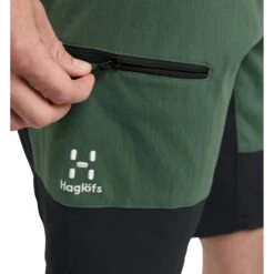 Haglöfs Mid Slim Wandelshorts Heren - Fjell Green/true Black 4HT -Winkel Voor Buitensportartikelen hagloefs mid slim trekking shorts fjell green true black 4ht 1 1510128