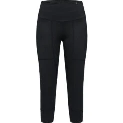 Haglöfs Natural Blend Tech 3/4 Onderbroek Dames - True Black 2C5 -Winkel Voor Buitensportartikelen hagloefs natural blend tech 3 4 baselayer pants women true black 2c5 1 1289062