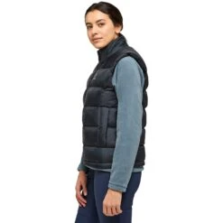Haglöfs Puffy Mimic Dames Vest - True Black 2C5 -Winkel Voor Buitensportartikelen hagloefs puffy mimic vest women true black 2c5 2 1521982