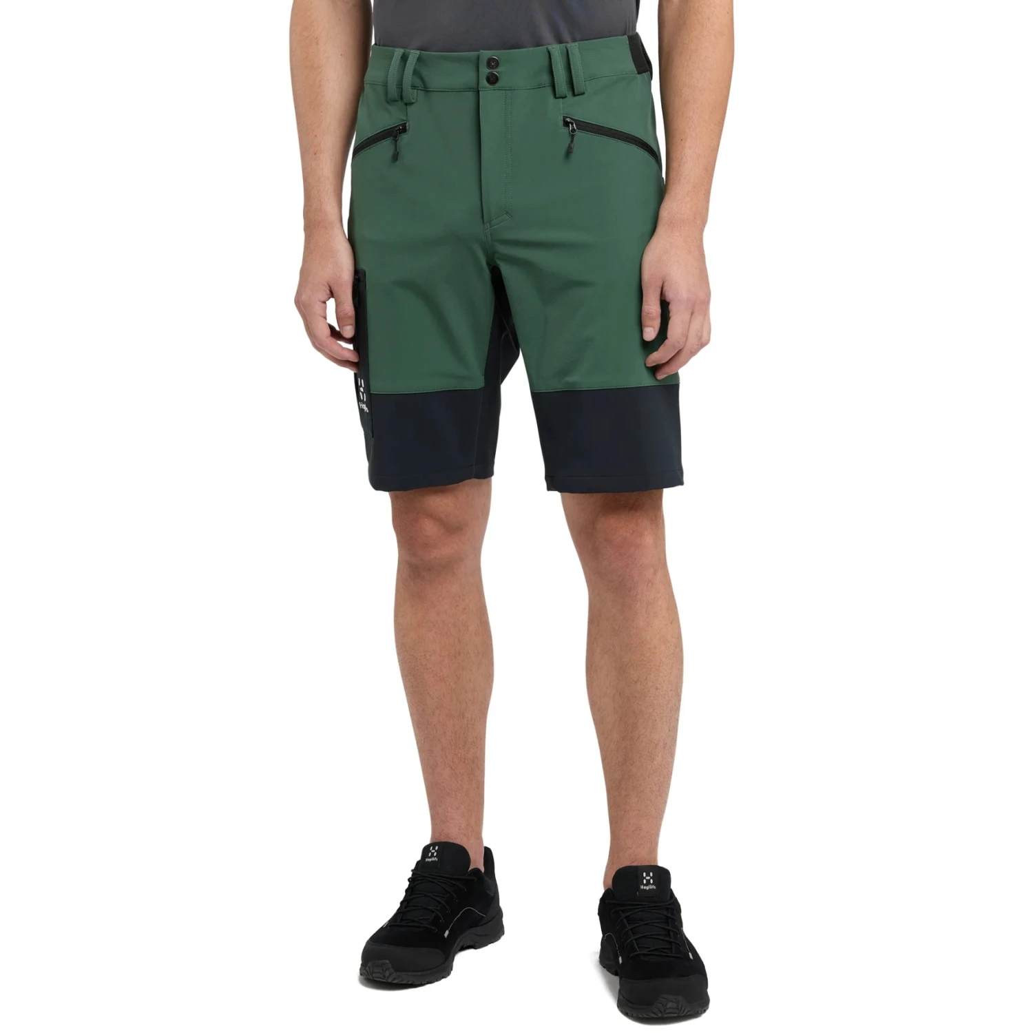 Haglöfs Rugged Slim Korte Broek - Fjell Green/true Black 4HT 3 Haglöfs Rugged Slim Korte Broek - Fjell Green/true Black 4HT