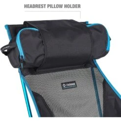 Helinox Beach Chair - Campingstoel - Zwart / Cyan Blue -Winkel Voor Buitensportartikelen helinox beach chair black cyan blue 12651r2 07 1383476