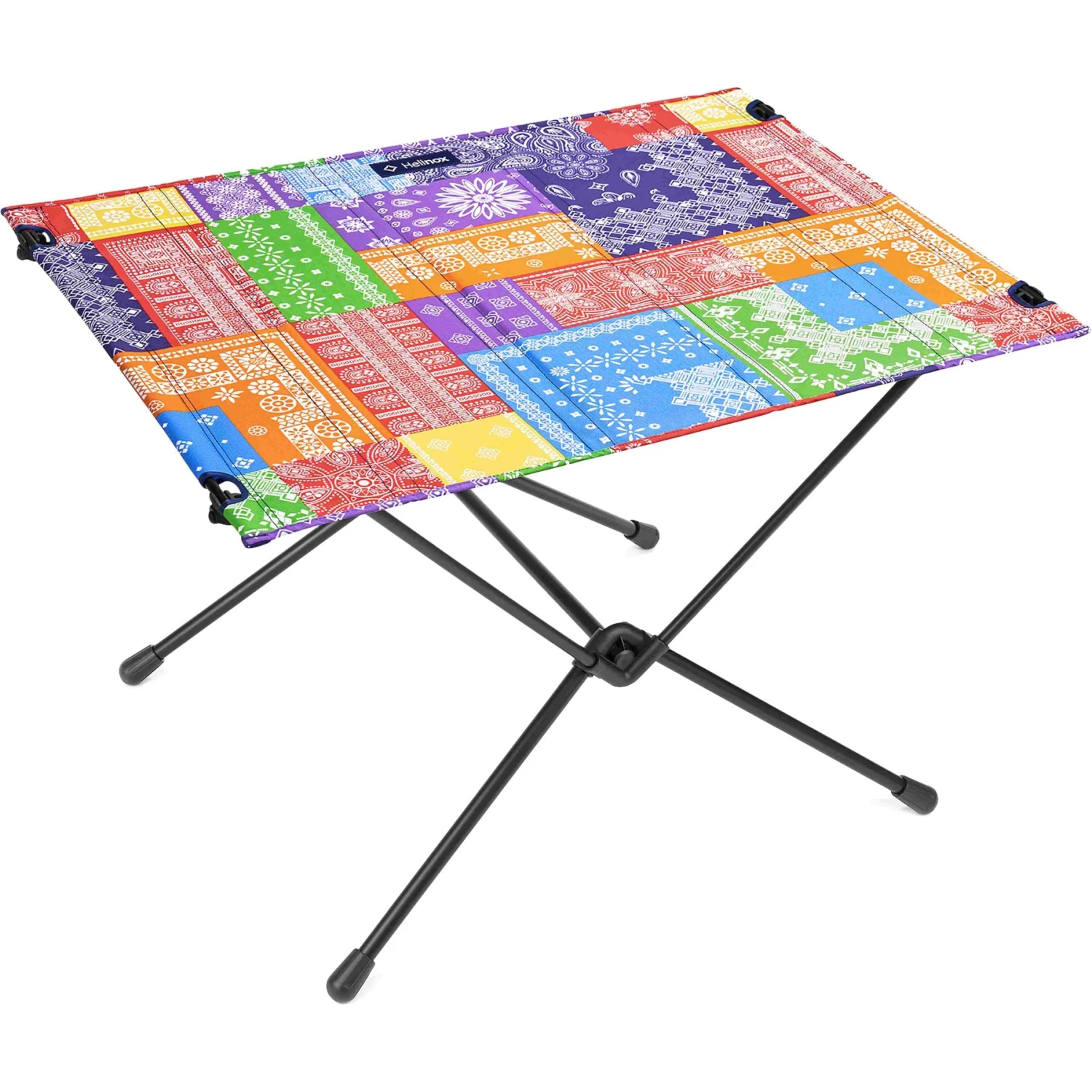 Helinox Table One Hard Top L - Campingtafel - Rainbow Bandana / Zwart 3 Helinox Table One Hard Top L - Campingtafel - Rainbow Bandana / Zwart