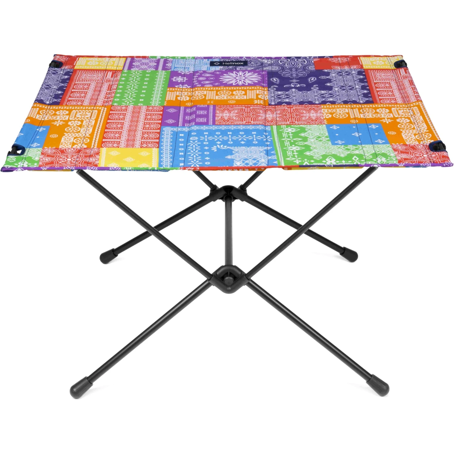 Helinox Table One Hard Top L - Campingtafel - Rainbow Bandana / Zwart 4 Helinox Table One Hard Top L - Campingtafel - Rainbow Bandana / Zwart - Afbeelding 2