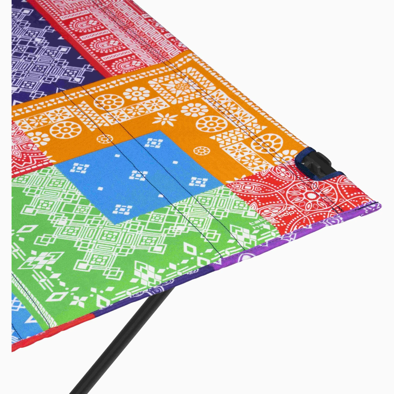 Helinox Table One Hard Top L - Campingtafel - Rainbow Bandana / Zwart 6 Helinox Table One Hard Top L - Campingtafel - Rainbow Bandana / Zwart - Afbeelding 4