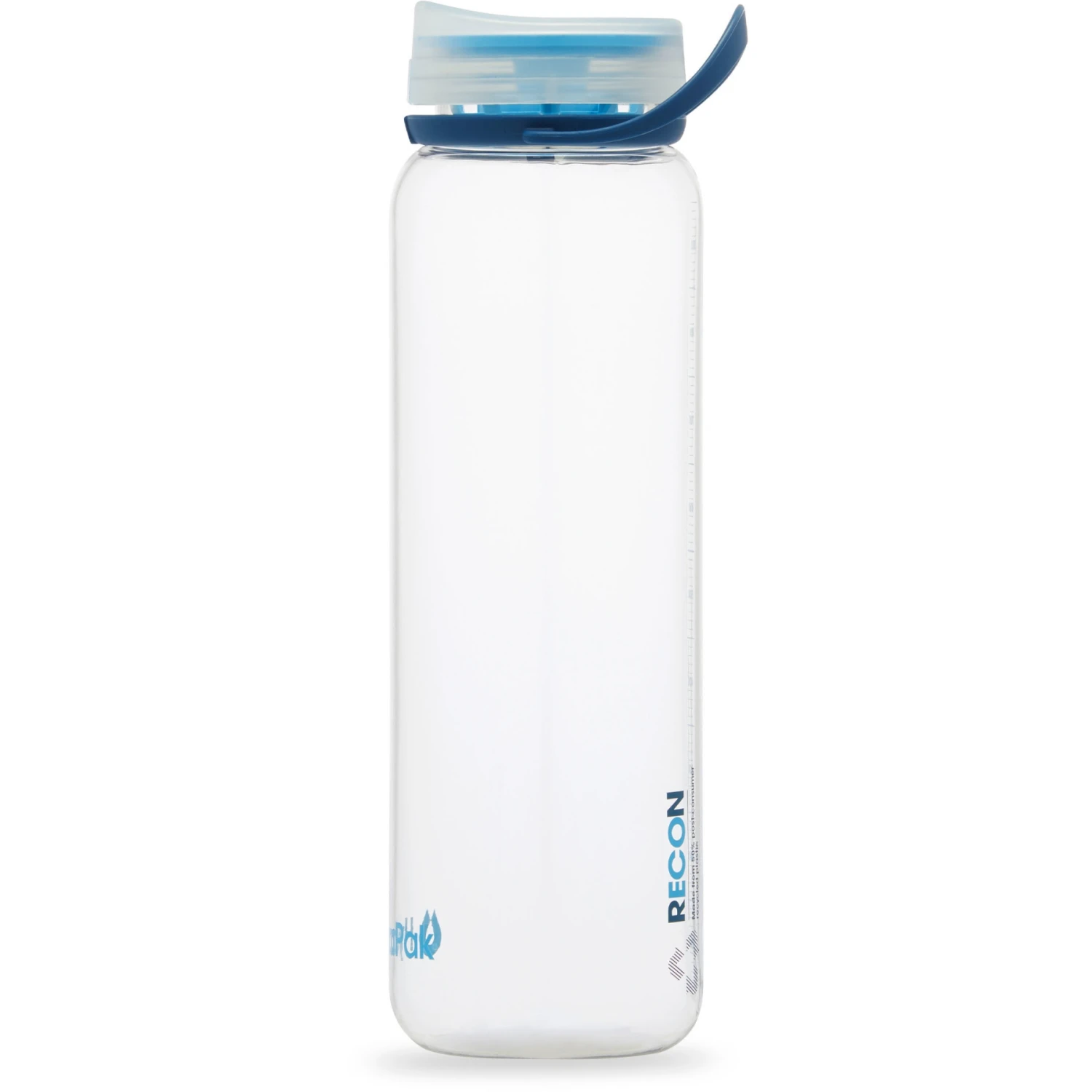 Hydrapak Recon™ Fles - 1L - Clear/Navy/Cyan 5 Hydrapak Recon™ Fles - 1L - Clear/Navy/Cyan - Afbeelding 3