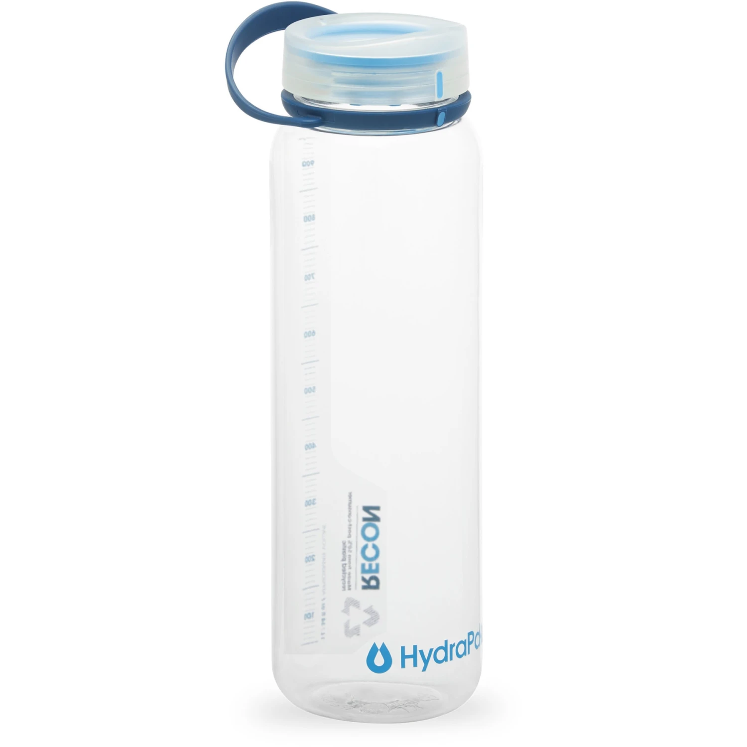 Hydrapak Recon™ Fles - 1L - Clear/Navy/Cyan 7 Hydrapak Recon™ Fles - 1L - Clear/Navy/Cyan - Afbeelding 5