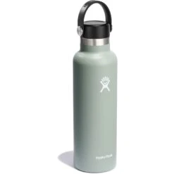 Hydro Flask 21 Oz Standard Mouth Isoleerfles + Flex Dop - 621ml - Agave -Winkel Voor Buitensportartikelen hydro flask 21 oz standard mouth agave 01 1538245