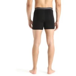 Icebreaker Anatomica Boxershort Heren - Zwart -Winkel Voor Buitensportartikelen icebreaker mens anatomica boxers black 2 1457736