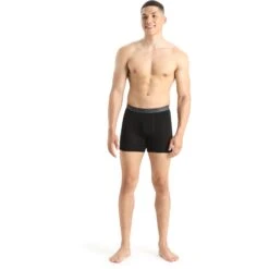 Icebreaker Anatomica Boxershort Heren - Zwart -Winkel Voor Buitensportartikelen icebreaker mens anatomica boxers black 3 1457737