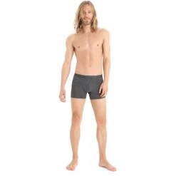 Icebreaker Anatomica Cool-Lite™ Boxershort Heren - Monsoon Hthr -Winkel Voor Buitensportartikelen icebreaker mens anatomica cool lite boxers monsoon hthr 5 1263126