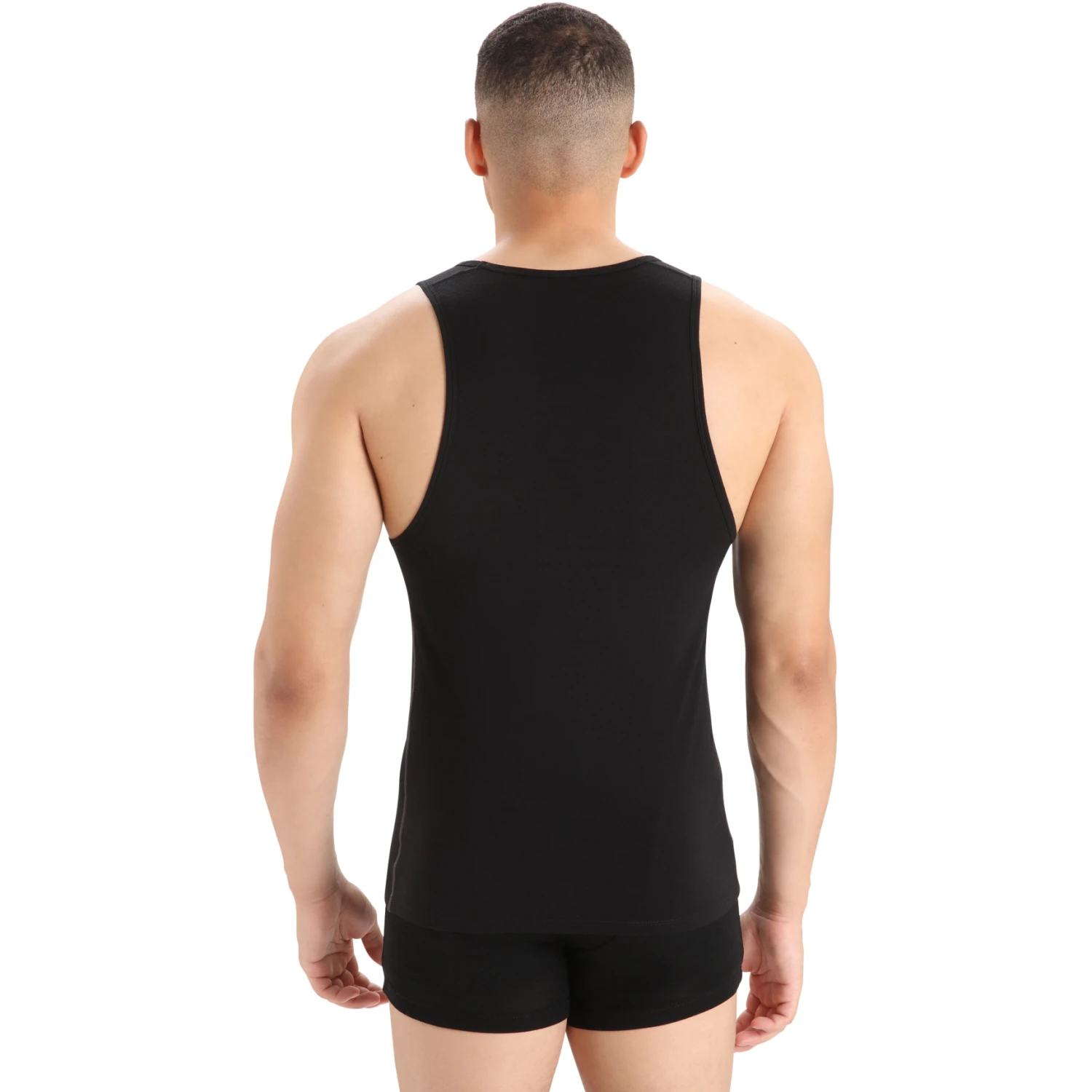Icebreaker Anatomica Tanktop Heren - Zwart 4 Icebreaker Anatomica Tanktop Heren - Zwart - Afbeelding 2