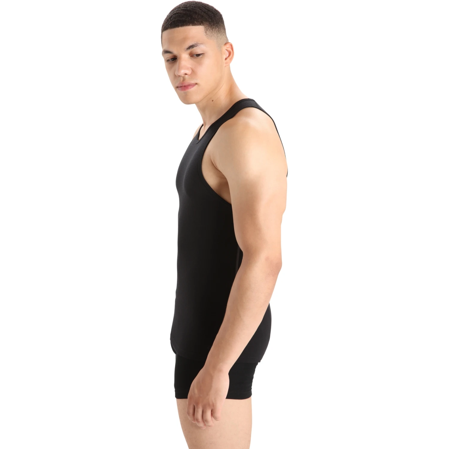 Icebreaker Anatomica Tanktop Heren - Zwart 6 Icebreaker Anatomica Tanktop Heren - Zwart - Afbeelding 4