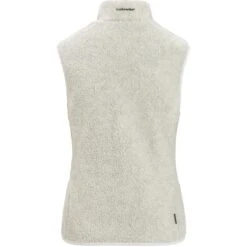 Icebreaker RealFleece™ High Pile Fleece Vest Dames - Ecru HTHR -Winkel Voor Buitensportartikelen icebreaker womens realfleece high pile vest ecru hthr 4 1489042