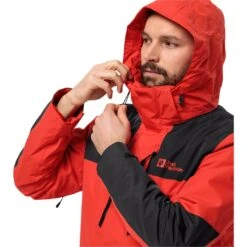 Jack Wolfskin Jasper 3In1 Jas - Strong Red -Winkel Voor Buitensportartikelen jack wolfskin jasper 3in1 jacket strong red 2 1521107