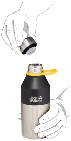 Jack Wolfskin Kole 0.35 Drinkfles - Zwart -Winkel Voor Buitensportartikelen jack wolfskin kole water bottle black3 869069