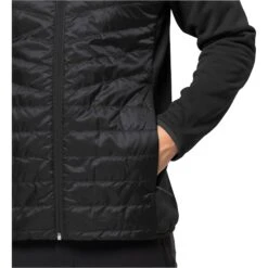 Jack Wolfskin Routeburn Pro Hybrid Herenjas - Zwart -Winkel Voor Buitensportartikelen jack wolfskin routeburn pro hybrid men black 4 1375026