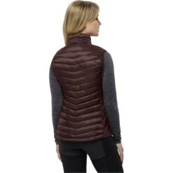 Jack Wolfskin Routeburn Pro Ins Dames Vest - Dark Maroon -Winkel Voor Buitensportartikelen jack wolfskin routeburn pro ins womens vest dark maroon 3 1525170