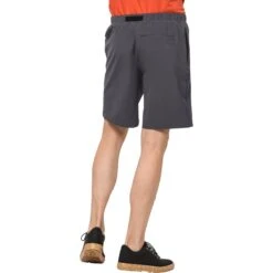 Jack Wolfskin Summer Lifestyle Heren Short - Asphalt -Winkel Voor Buitensportartikelen jack wolfskin summer lifestyle shorts men asphalt 3 1165410