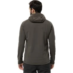 Jack Wolfskin Tasman Down Hybrid Jas - Cold Coffee -Winkel Voor Buitensportartikelen jack wolfskin tasman down hybrid jacket cold coffee 5 1524404