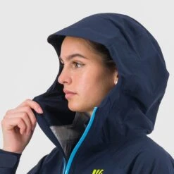 Karpos Temporale Women's Rain Jacket - Sky Captain/blue Atoll -Winkel Voor Buitensportartikelen karpos temporale women rain jacket sky captain blue atoll 4 1405850