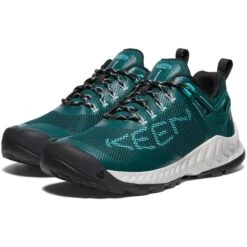 KEEN Nxis Evo Waterproof Dames Wandelschoenen - Sea Moss / Ipanema -Winkel Voor Buitensportartikelen keen nxis evo waterproof women hiking shoes sea moss ipanema 1 1544592